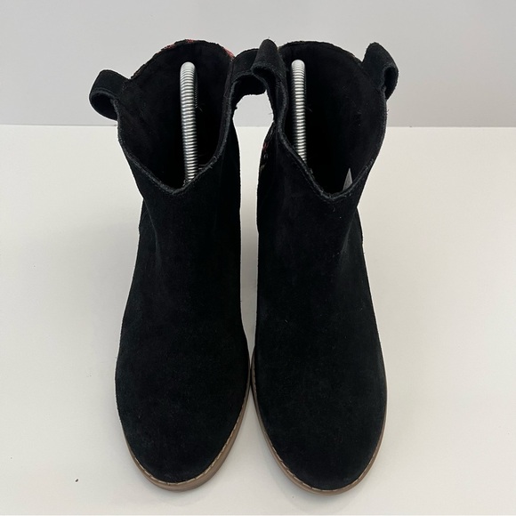 TOMS Constance Western Embroidered Bootie in Black NEW - Picture 6 of 15